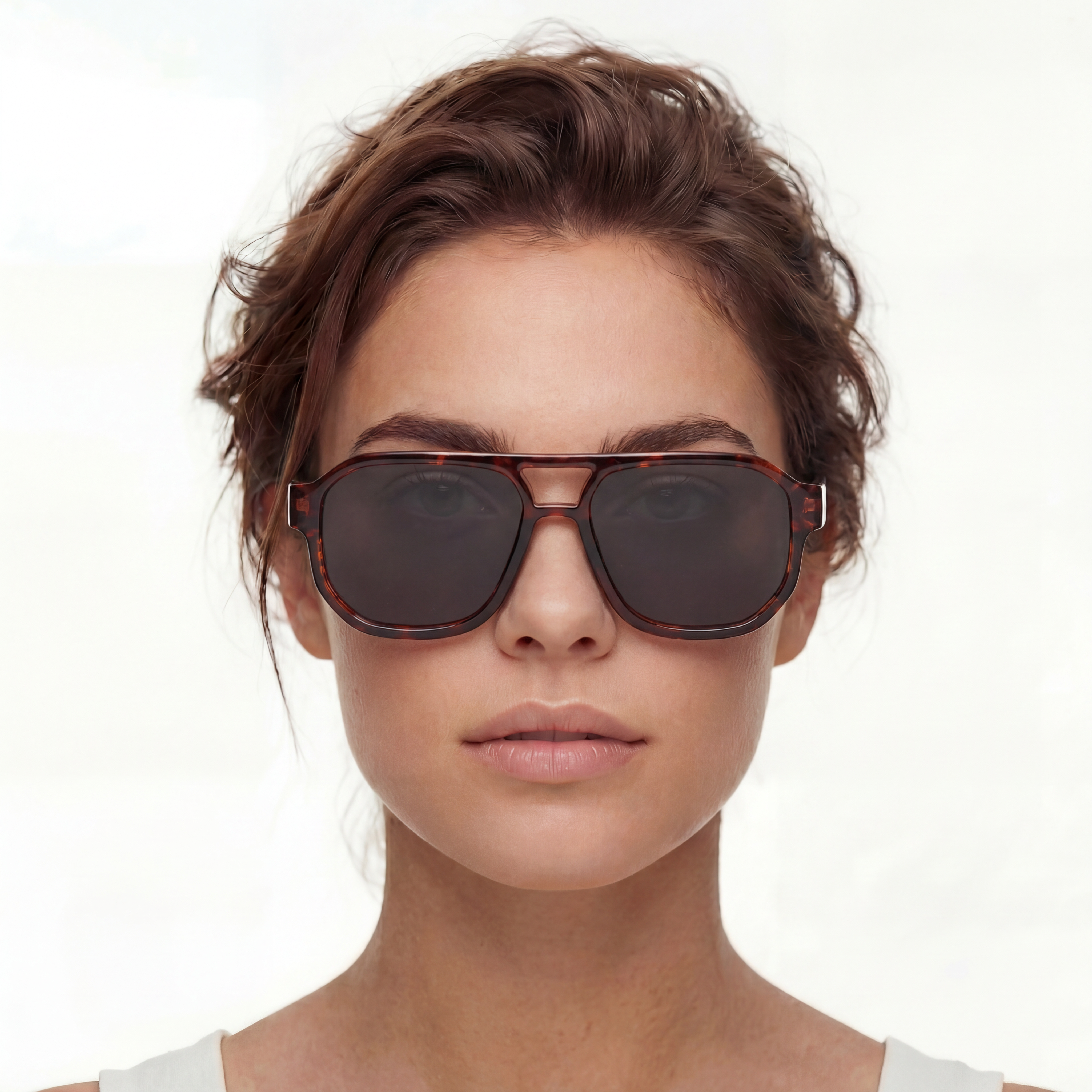 Rivano Tortoise Dark Brown